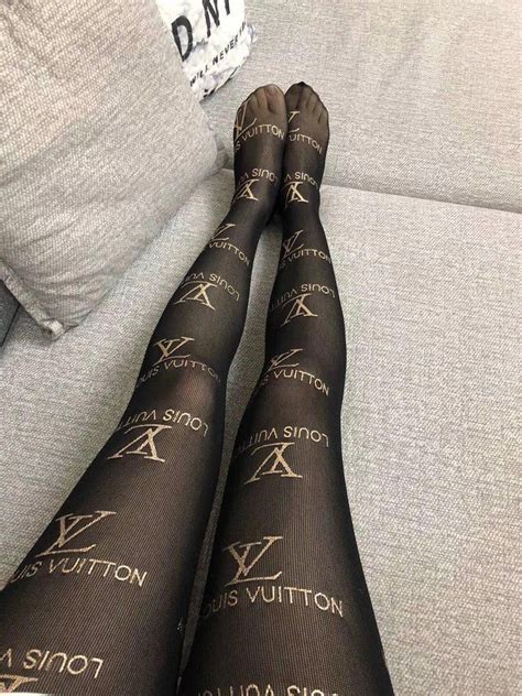 stockings louis vuitton nylon